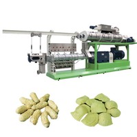 Ligne de production de protéines végétales de soja en acier inoxydable 304, haute performance, avec moteur ABB, machine de fabrication de protéines de soja texturées