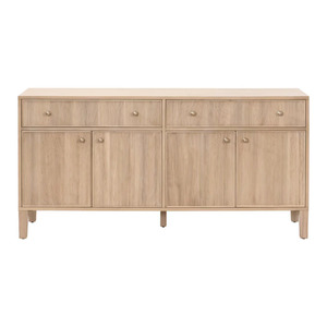 Modern Solid Wood <b>Sideboard</b> Buffet Cabinet with Soft Close Doors Large <b>Storage</b> Space for Dining Room Living Room Home - Product Image 1