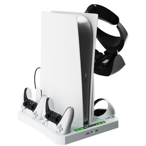Base de Carga de Alta Calidad para Control de <span class=keywords><strong>PS5</strong></span>, con Ventilador de Refrigeración y Disco de Enfriamiento - Product Image 2