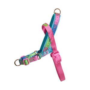 สายรัดอกสุนัขแบบปรับได้ Softer-Walk Melted Harness ลายสีชมพู ฟ้า เขียว - Product Image 1