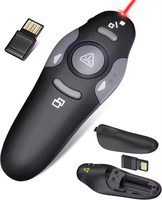 Puntero Láser Multifuncional, Presentador PPT Inalámbrico, Control Remoto para Presentaciones PowerPoint, Resaltador para Oficina y Estudio