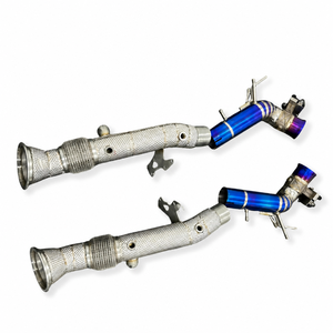 Downpipe de Alto Rendimiento Personalizado OEM de Aleación de Titanio para Ferrari 296 GTB V6 3.0T, Aumenta la Potencia y el Par, SS304, Tuning de Carreras - Product Image 5
