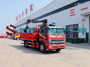 <span class=keywords><strong>Camion</strong></span> de <span class=keywords><strong>camion</strong></span> à <span class=keywords><strong>benne</strong></span> basculante de Dongfeng 4x2 avec la <span class=keywords><strong>grue</strong></span> mobile de chargeur de 8 tonnes grues de boom d'articulation grues hydrauliques de chargeur - Product Image 3