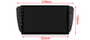 Navifly potencia de audio auto radio android control para coche <span class=keywords><strong>car</strong></span> per Seat <span class=keywords><strong>Ibiza</strong></span> 2009-2013 tv touch smart screen - Product Image 5