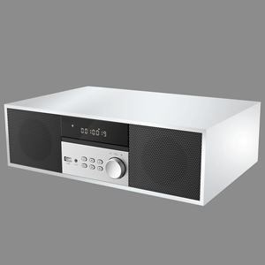 Nhỏ gọn bằng gỗ kỹ thuật số nhà Stereo DAB + đài phát thanh & Máy nghe nhạc CD <span class=keywords><strong>Hifi</strong></span> hệ thống âm nhạc - Product Image 1
