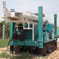Machine de forage de puits profonds 200m 300m 450m, pompe moteur de forage largement utilisée pour diverses conditions géologiques