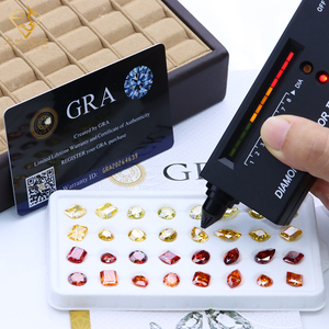 البطيخ أحمر اللون Mossanite الماس بيضاوي/الأميرة/القلب/vs <span class=keywords><strong>Moissanite</strong></span> GRA من الأحجار الكريمة - Product Image 5