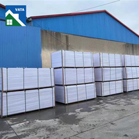 1220x2440mm épaisseur personnalisée feuille de plastique blanc utilisation de meubles panneau de mousse de PVC