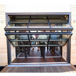 <span class=keywords><strong>Porte</strong></span> <span class=keywords><strong>de</strong></span> <span class=keywords><strong>garage</strong></span> intelligente en aluminium noir <span class=keywords><strong>de</strong></span> 50 mm d'épaisseur avec panneau <span class=keywords><strong>de</strong></span> verre 10x10, <span class=keywords><strong>porte</strong></span> <span class=keywords><strong>de</strong></span> <span class=keywords><strong>garage</strong></span> noire 9x8 avec verre supérieur, <span class=keywords><strong>porte</strong></span> <span class=keywords><strong>de</strong></span> <span class=keywords><strong>garage</strong></span> pliante - Product Image 1