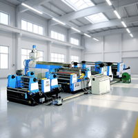 Machine d'extrusion et de laminage plastique 120m/min 1650mm de largeur