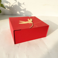 Caja de Papel Portátil de Diseño Fantástico y Lujoso con Apertura Central, Grabado en Relieve, Laminación Mate, Impresión y Tamaño Personalizados