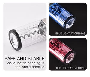 Ouvre-bouteille de vin électrique Rechargeable, cadeau de vacances, ensemble cadeau avec coupe-feuille et <span class=keywords><strong>bouchon</strong></span> de versement - Product Image 5