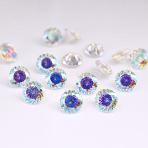 Moissanita suelta rosa amarilla, piedra preciosa sintética, moissanita de color, joyería de claridad VVS certificada GRA, moissanita - Product Image 4