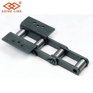Cadena Transportadora de Aleación Shinelink M112, Accesorios K1 <span class=keywords><strong>K2</strong></span> K3, Diámetro del Rodillo de 20 mm, Ancho de 60 mm, Paso de 100 mm, Resistencia a la Tracción Estándar - Product Image 2