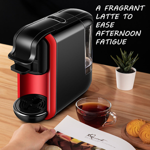 Máquina de cafetera Espresso eléctrica 3 en 1 de alta calidad, cápsula de café portátil de acero inoxidable para Hotel, hogar y oficina - Product Image 2