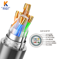 Cable de Red Interior UTP FTP SFTP Cat6 de 305m (1000 pies), 23/24 AWG, Cobre CCA, Cat 6