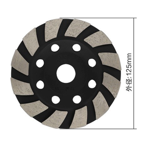 Mola a Tazza Diamantata 100mm per Uso Generale, Levigatura di Cemento, Piastrelle e Calcestruzzo, Produzione OEM Personalizzata - Product Image 3