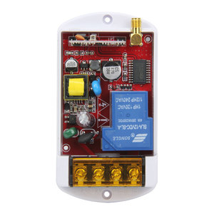 12V 220V 380V inalámbrico RF 433Mhz puerta de un solo canal cerradura de puerta de garaje acceso control remoto sistema control remoto interruptor botón de salida - Product Image 5