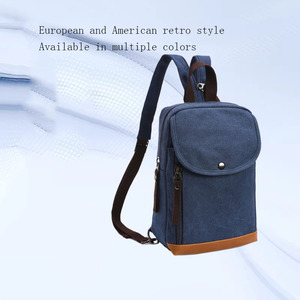 Nouveau Sac à Bandoulière Décontracté en Toile pour Homme – Vente en Gros Usine - Product Image 2