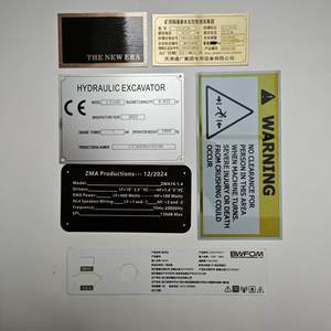 Plaques nominatives personnalisées en acier inoxydable gravées |   Feuilles vierges en aluminium pour la sublimation, pour le marquage de codes <span class=keywords><strong>VIN</strong></span> et de codes QR, Canada personnalisé - Product Image 5