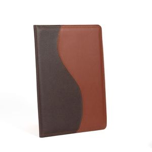 Couverture de menu de café-bar en similicuir à double texture personnalisée avec bande élastique, dossier de menu de restaurant - Product Image 1