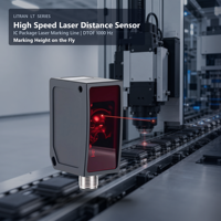 Machine de marquage laser pour boîtiers IC, capteur de distance laser ODS10 DTOF 1000Hz IP65 pour le contrôle de la hauteur de marquage, approvisionnement direct usine