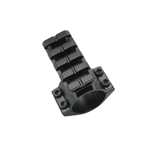 Versatile 25-30mm Ring Clamp Mount Base for Outdoor <b>Equipment</b> Setup Durable Aluminum Alloy Bracket - Product Image 3