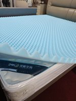 Noyau de matelas en mousse haute densité et haute résilience, sans fer, pour un sommeil confortable et un design écologique, avec une épaisseur de 10 à 20 cm