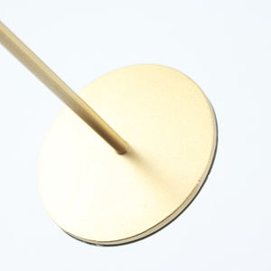 Tavolo da tè decorativo per la casa portacandele in metallo per accendere barattoli e lanterne - Product Image 4