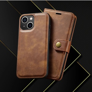 Funda de Piel de Lujo Tipo Cartera con Ranuras para Tarjetas, Bolsillo para Efectivo, Cierre Magnético y Protección para Smartphones - Product Image 1