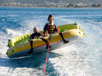 Plateforme d'île flottante gonflable, bar, dock flottant gonflable, pour jeux d'eau, pub flottant avec tente