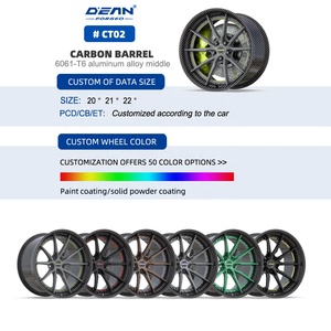 ล้อคาร์บอนไฟเบอร์ CT02 FORGED น้ำหนักเบา ขนาด 20 21 22 นิ้ว 5X112 5X114.3 5X120 5X130 สำหรับ Huracan STO 488 992 อัพเกรด - Product Image 6