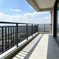 Rampe de balcon en alliage d'aluminium sur mesure, clôture décorative européenne, 6 pieds, garde-corps de jardin de villa de luxe