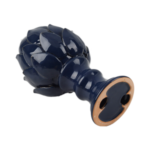 Statua Decorativa in Ceramica e Porcellana a Forma di Carciofo, Stile Pumo Fatto a Mano, per Soggiorno Classico <span class=keywords><strong>Vintage</strong></span>, Ufficio e Libreria - Product Image 2