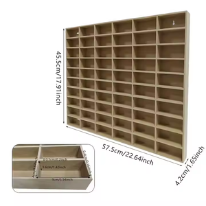 Nhà Máy Tùy Chỉnh Trẻ Em Đồ Chơi Xe Ô Tô Tổ Chức Rack Hiển Thị Rack Cho Mini Thu Thập Bức Tượng Nhỏ Đồ Chơi Bằng Gỗ Xe Lưu Trữ Kệ - Product Image 4