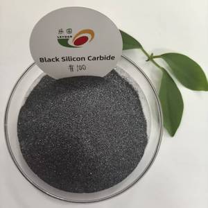 Poudre de carbure de silicium <span class=keywords><strong>noir</strong></span> lavée haute pureté 98,5 %, granulométrie P80 P90 P100 P120 P150 100 Mesh - Product Image 1