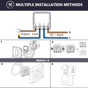 Alta calidad TUYA wifi inteligente interruptor 16A inteligente interruptor de relé módulo - Product Image 2
