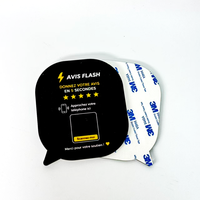 بطاقة NFC أكريليك غير قياسية N213 215 مع طباعة مخصصة لرمز QR بتردد 13.56 ميجاهرتز لهواتف آيفون وأندرويد