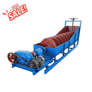 Machine à laver le sable en spirale à faible consommation d'énergie, haute efficacité, prix avantageux, pour le nettoyage du gravier et l'élimination des débris - Product Image 1