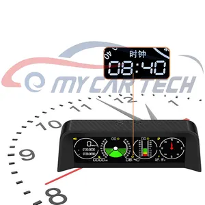 GPS HUD Máy Đo Độ Dốc Tốc Độ Xe Hơi Máy Đo Độ Nghiêng Đồng Hồ Thước Đo Góc Nghiêng Máy Đo Độ Dốc Tự Động GPS Kinh Độ Vĩ Độ