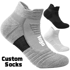 Lightweight Breathable Anti-Slip Knitted Sports <b>Socks</b> for <b>Winter</b> Crew Ankle Running <b>Socks</b> with Digital Printing High Quality - Product Image 1