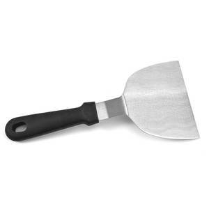Espátula grande de Metal <span class=keywords><strong>para</strong></span> parrilla de barbacoa, plancha de hamburguesas, tortitas, tortitas, acero inoxidable, en Stock - Product Image 5