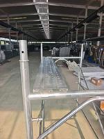 Andamios Italianos de Alta Resistencia con Estructura Galvanizada Q235 Q345, Sistema de Andamios con Escalera en Forma de H para Construcción