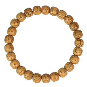 Bodhi Seed <b>Bracelet</b> 7x8mm Natural Polishing Unisex Everyday Wear Fine <b>Beaded</b> <b>Bracelets</b> - Product Image 4