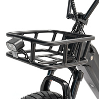 Vélo Électrique à Suspension Complète, Batterie Intégrée, 4.0 W, 48V, 20x250