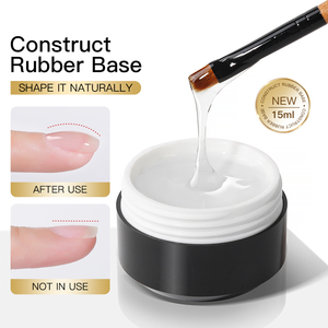 Gel <span class=keywords><strong>de</strong></span> construction pour ongles UV transparent 50 ml, gel <span class=keywords><strong>de</strong></span> construction rapide, <span class=keywords><strong>vernis</strong></span> à ongles <span class=keywords><strong>semi</strong></span>-<span class=keywords><strong>permanent</strong></span>, longue durée, art des ongles - Product Image 5