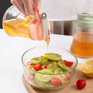 Press-type Bottle <b>BBQ</b> Cooking Oil Dispenser Bottle Kitchen Olive Oil Kitchen Baking Oil Vinegar Bottle - Product Image 2