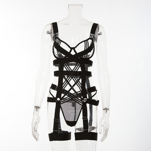 Sexy One Piece Slimming Bodysuit für Damen Neues Unterwäsche höschen mit verführer ischem Dessous-Set - Product Image 6