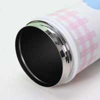 Mug de voyage isotherme en acier inoxydable 316 grande capacité avec poignée, design moderne, double paille, maintien thermique 6-12 heures