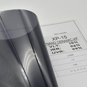 นาโน XP-15นาโนฟิล์มเซรามิกนาโนมอบการป้องกันแสงอาทิตย์ที่ดีที่สุดความเป็นส่วนตัวสำหรับรถของคุณหน้าต่าง - Product Image 4